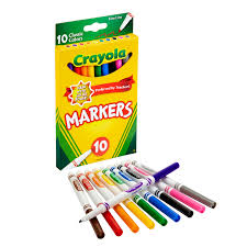 Kids Markers Crayola Clicks Retractable Markers