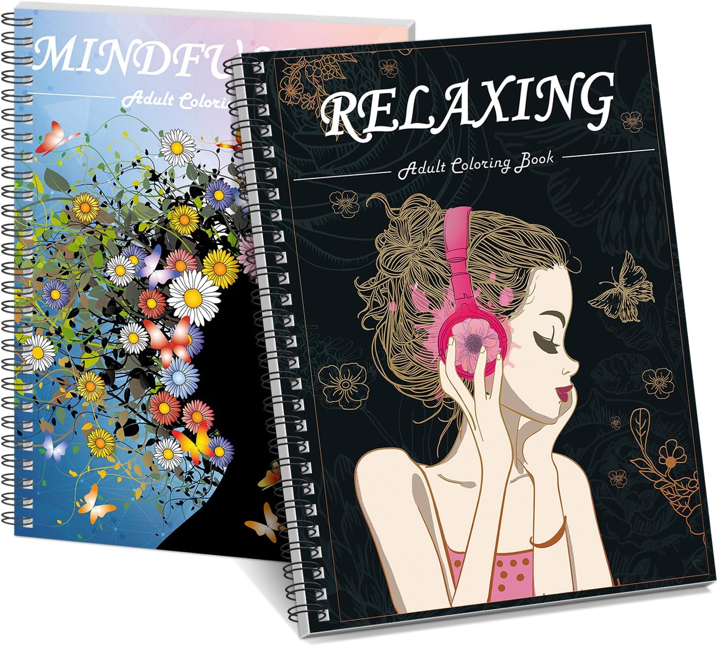 Sketch Book Kalysky Adult Coloring Books Set