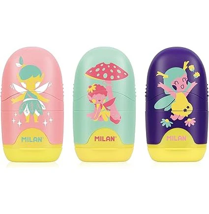 Fairy Tale Capsule Eraser & Sharpener Duo